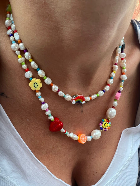 Pearly Rainbow Kolye