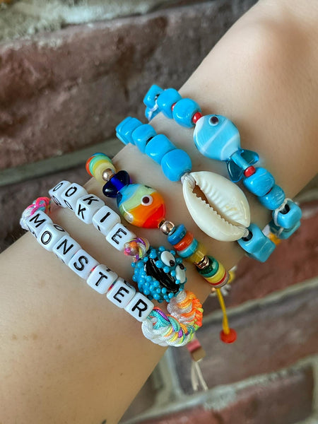 Ibiza Mavi Kabuk Bileklik