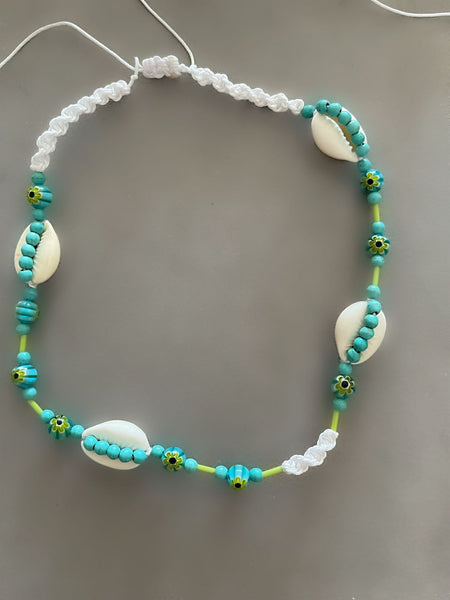 Ibiza Turquoise Shell Choker