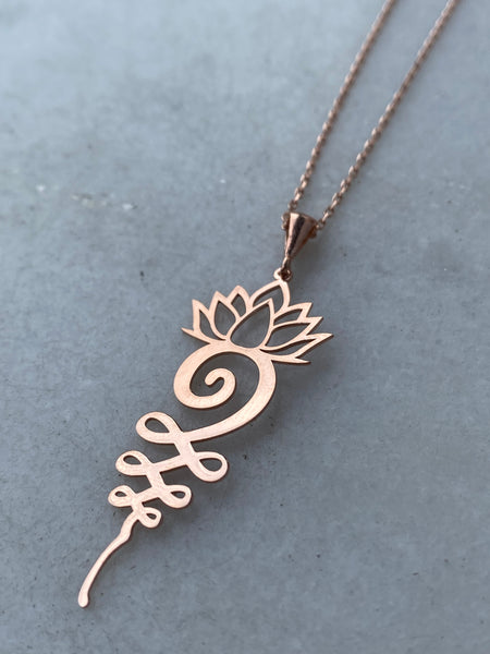 Tribal Lotus Kolye