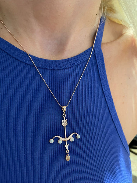 Pearly Arrow Kolye