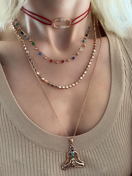 Shiny Link Choker