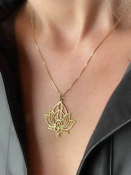 Mandala Lotus Kolye