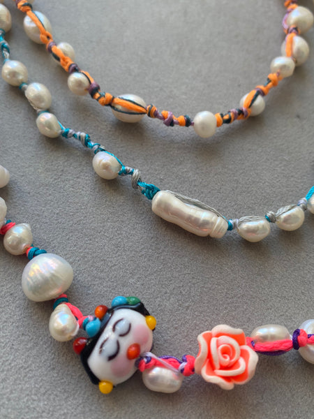 Pearl Knots Kolye