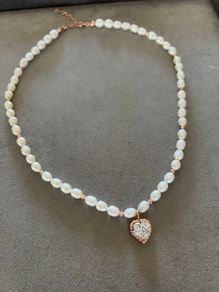 Diamond Heart Kolye