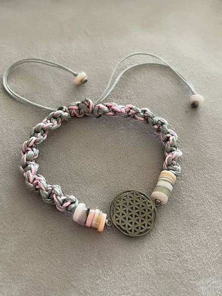 Ibiza Yaşam Çiçeği Bileklik