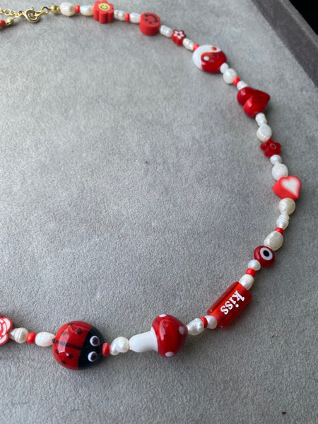 Cherry Kiss Kolye