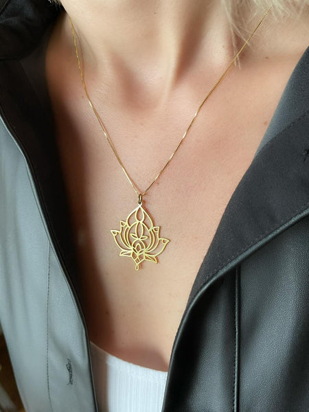 Mandala Lotus Kolye