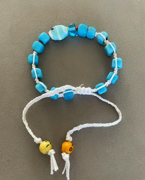 Ibiza Blue Fish Bileklik