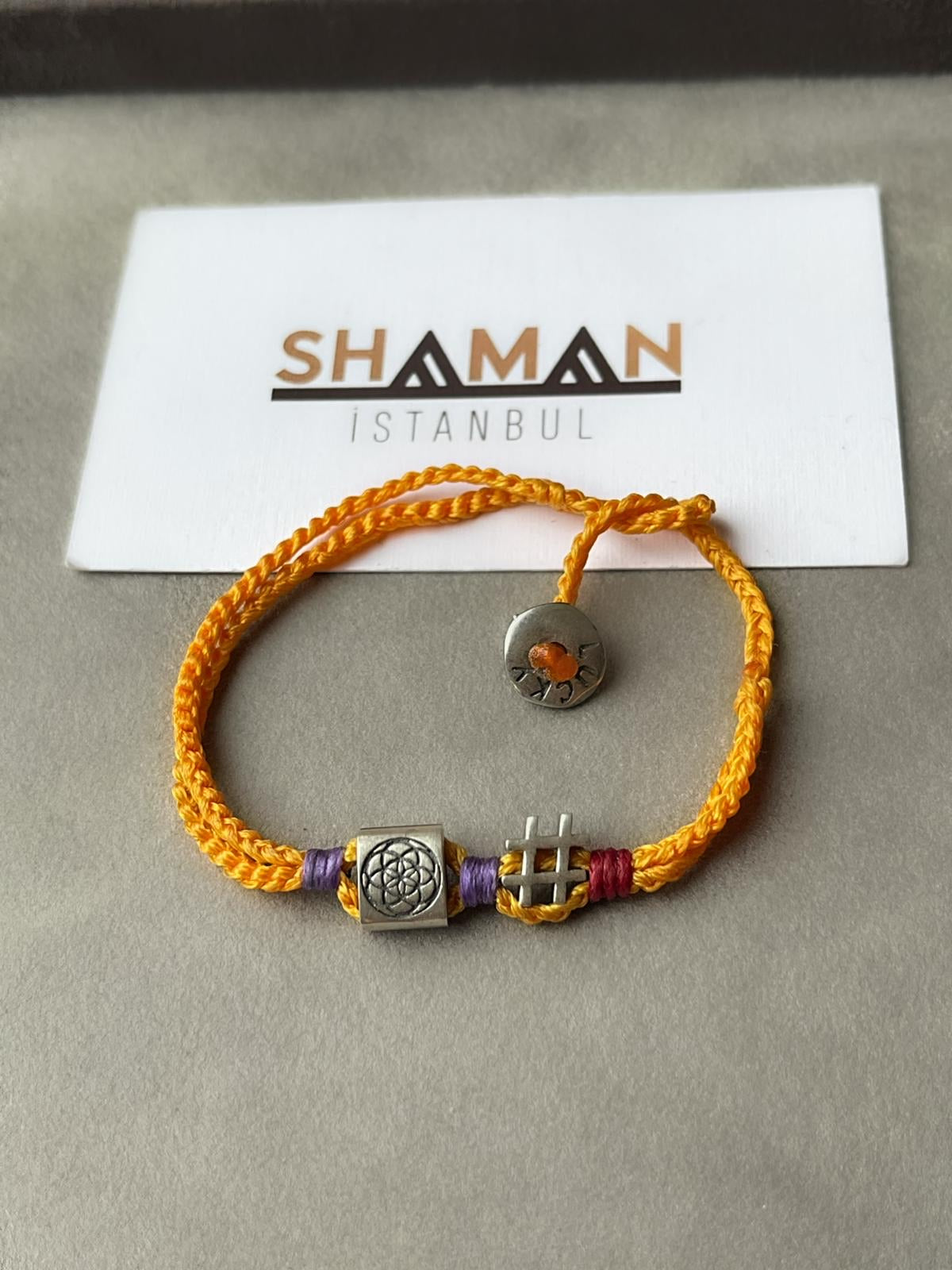 Yaşam Tohumu Ropes Bileklik