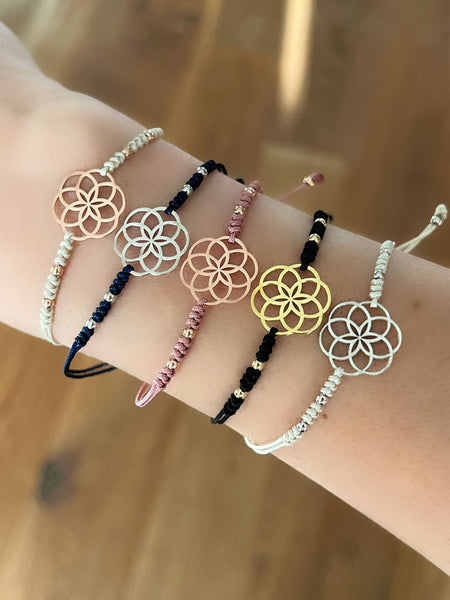 Yaşam Tohumu İp Bileklik