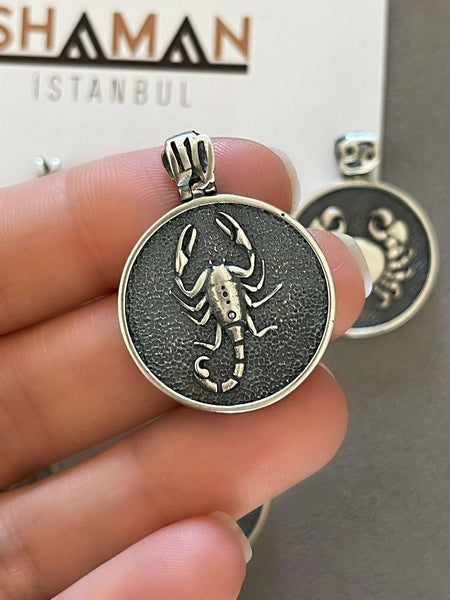 Oksit Yıldız Haritalı Burç Kolye