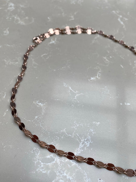 İtalyan Oval Zincir