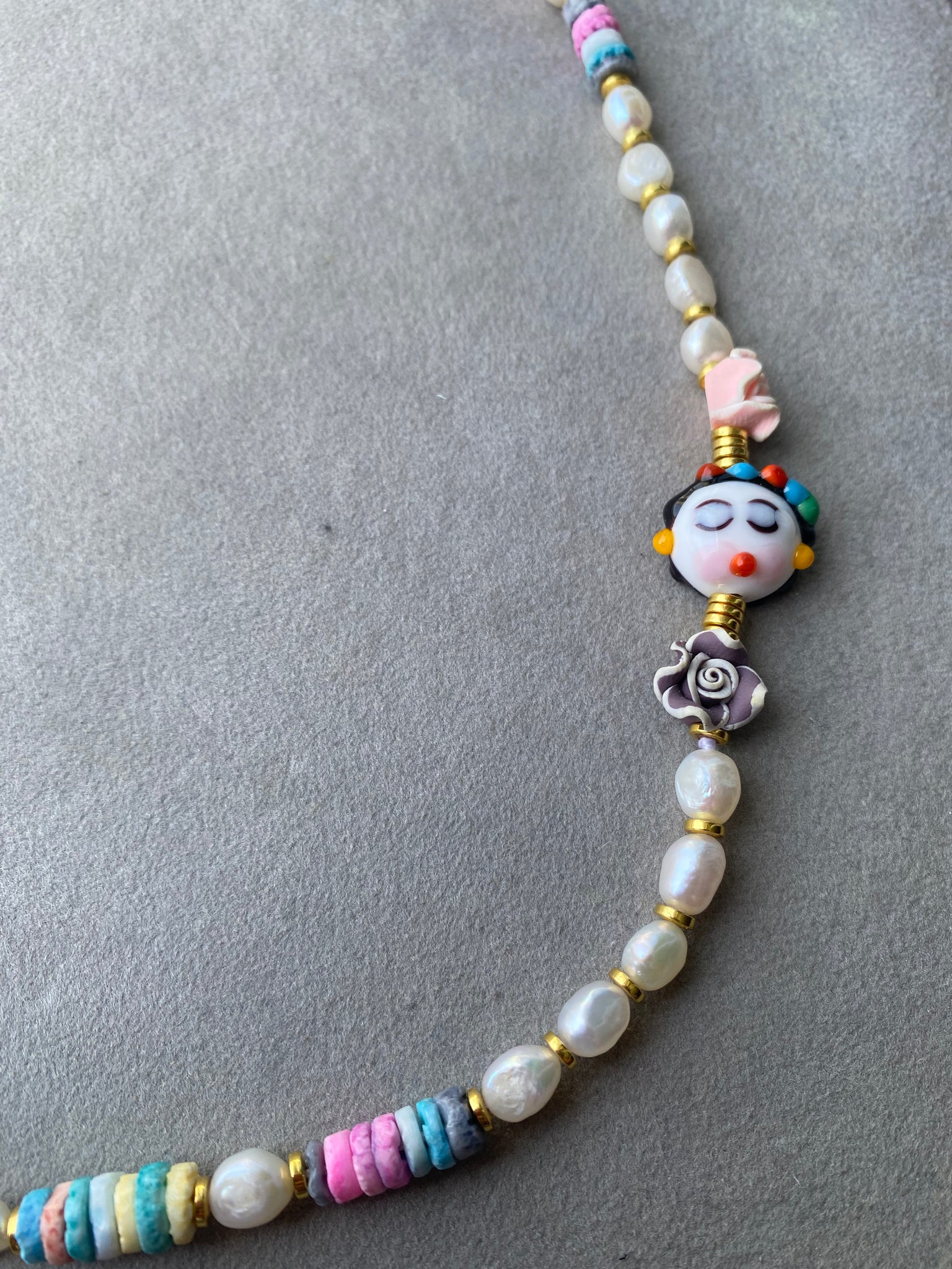 Pearly Frida Kolye