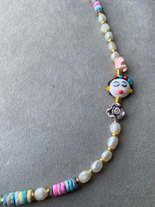 Pearly Frida Kolye