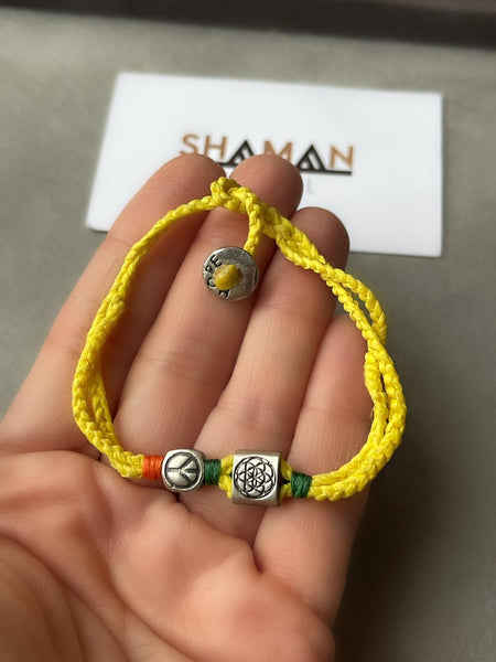 Yaşam Tohumu Ropes Bileklik