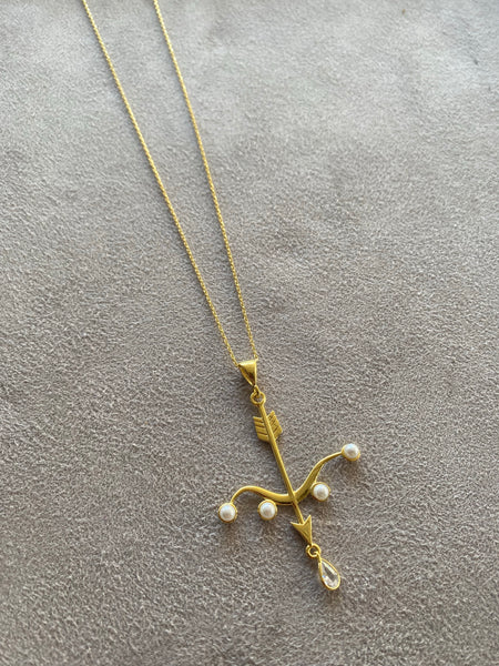 Pearly Arrow Kolye