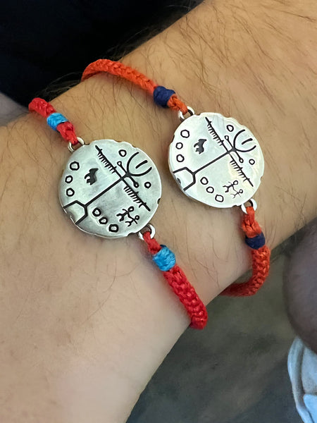 Şaman Davulu Rope Bileklik