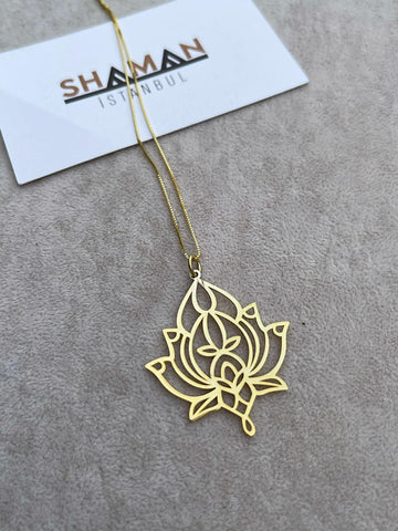 Mandala Lotus Kolye