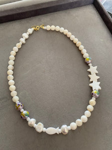 Ibiza Pearly Star Kolye