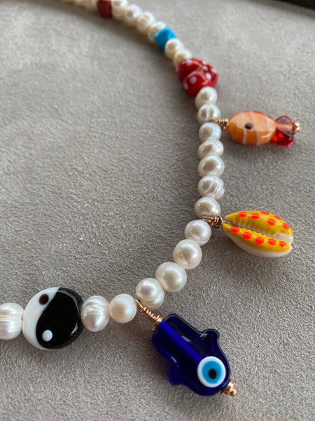 Ibiza Yin Yang Kolye