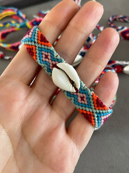 Ibiza Ethnic Shell Bileklik