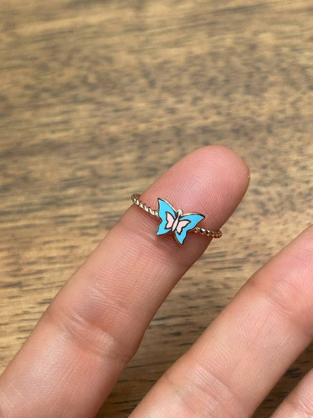 Mineli Macaron Yüzük