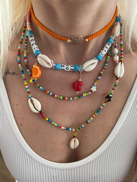 Ibiza Hippie Beads Kolye