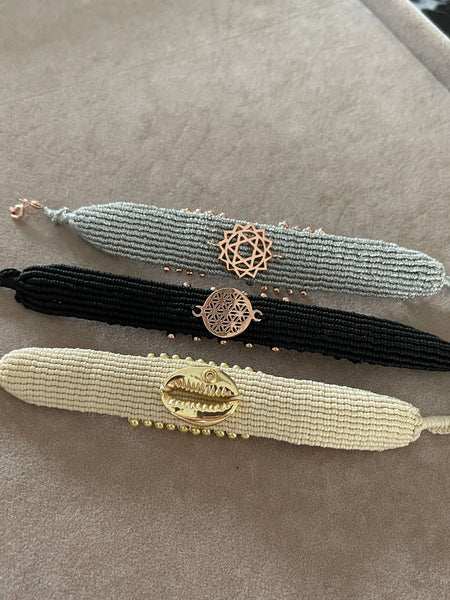 Figürlü Makrome Bileklik