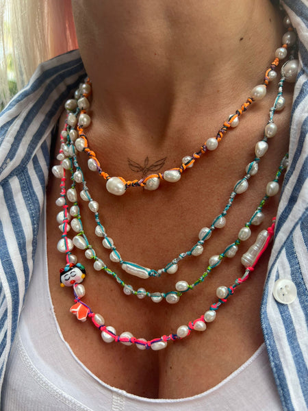 Pearl Knots Kolye