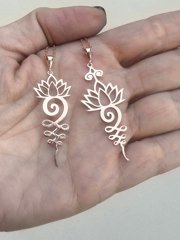 Tribal Lotus Kolye