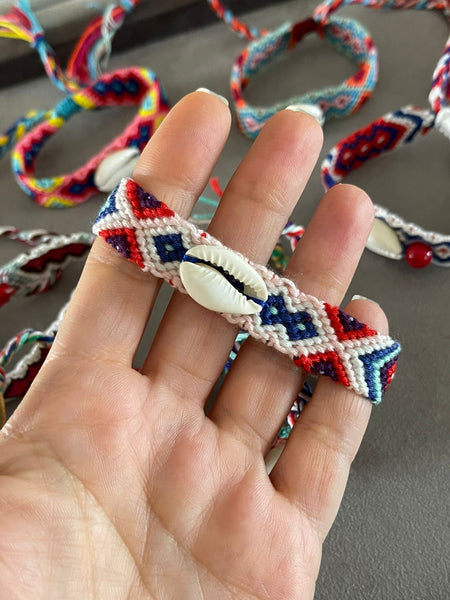 Ibiza Ethnic Shell Bileklik