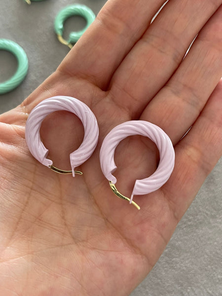 Tekli Küçük Unicorn Hoops Küpe
